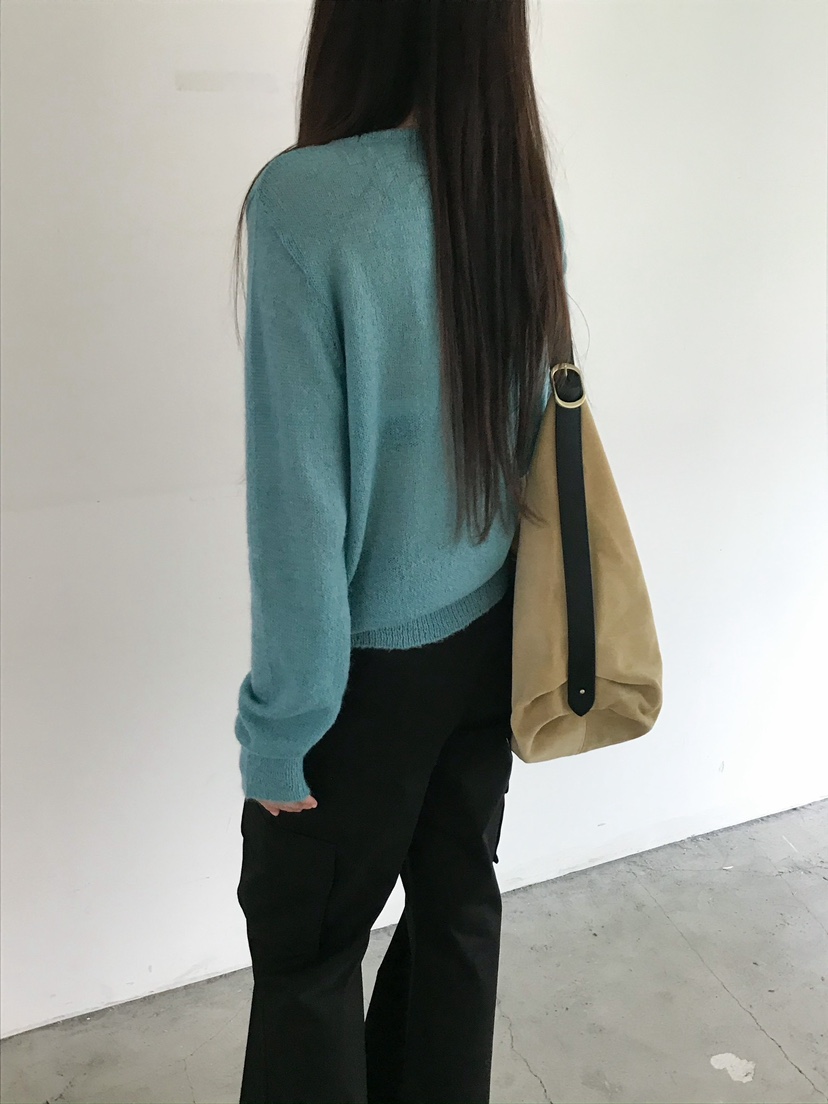 ESCHER東大門㊣直郵女裝新品熱賣真品針織衫不含腰帶馬海毛ESCHER針織衫