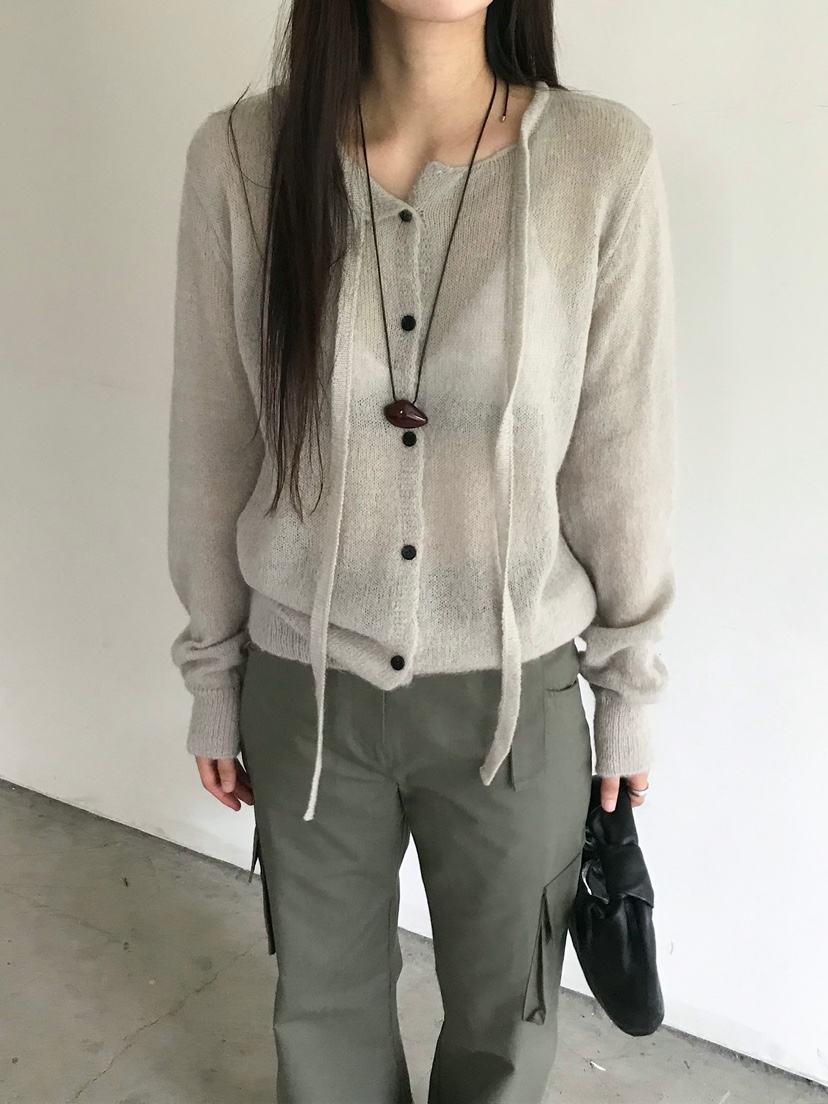 ESCHER東大門㊣直郵女裝新品熱賣真品針織衫不含腰帶馬海毛ESCHER針織衫