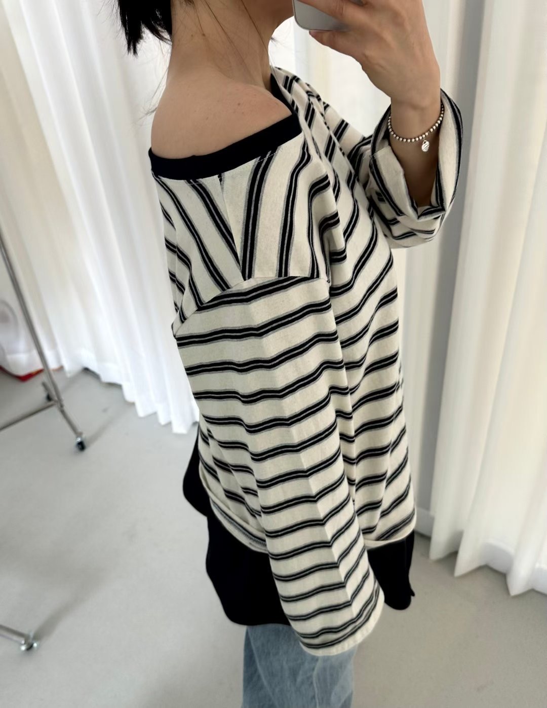 DRESS U韓國代購㊣女士新品休閑時尚人氣25秋冬推薦長袖T恤DRESS U長袖T恤