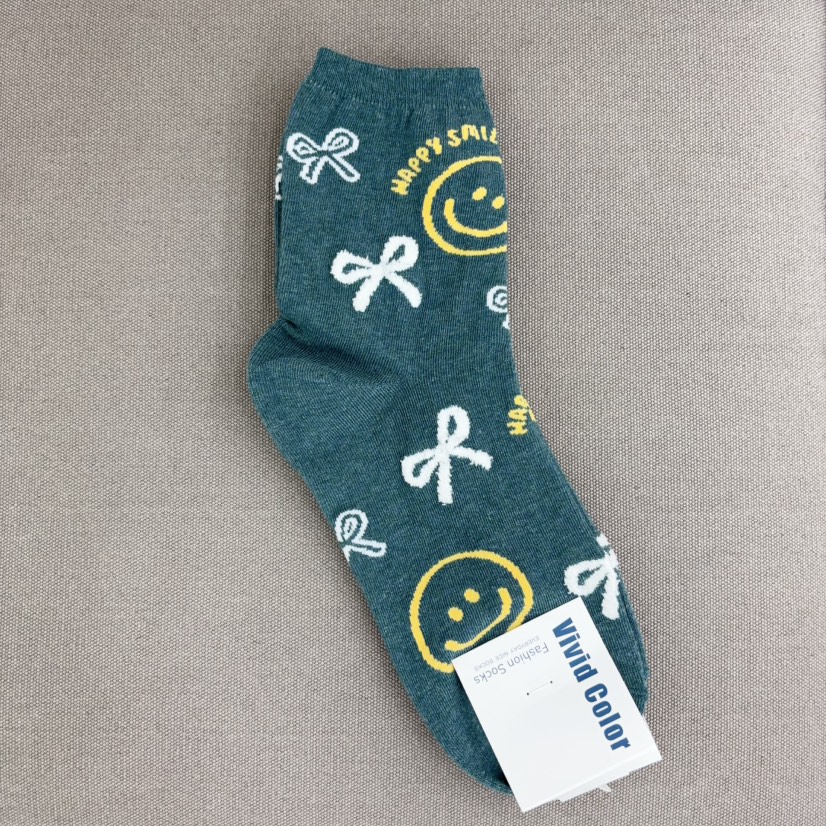 CACTUS-Q東大門㊣直郵女裝新品休閑人氣職業熱賣真品25秋冬襪子CACTUS十雙起/可混搭襪子圖色3