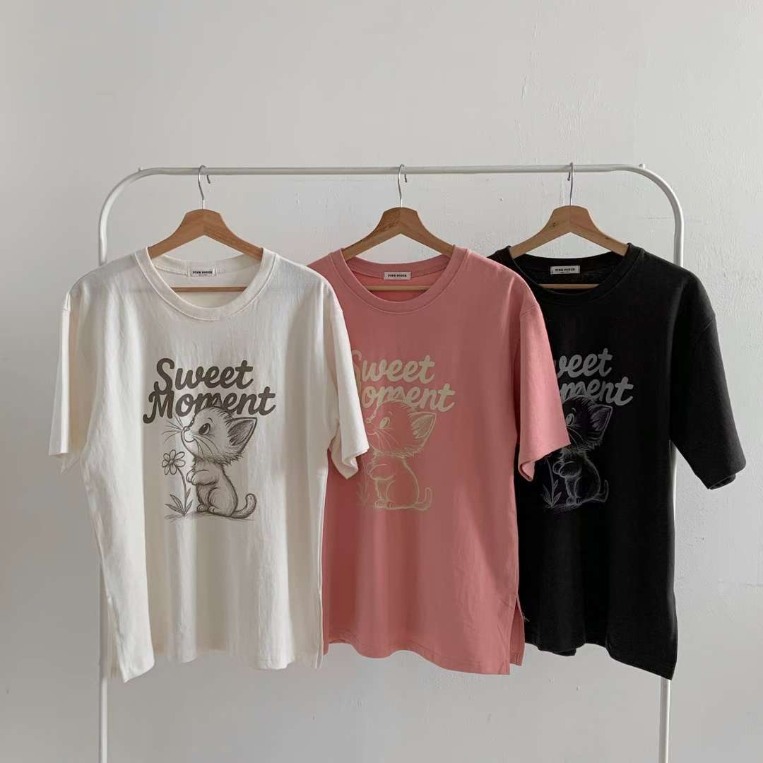 PINK POUCH東大門㊣代購女裝新品真品時尚人氣推薦熱賣T恤PINK POUCHT恤