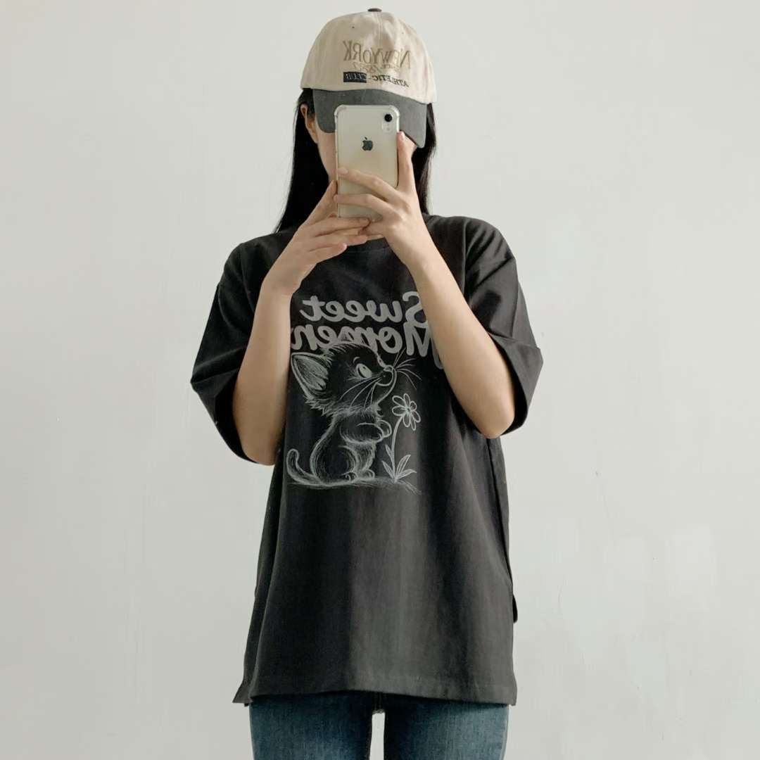 PINK POUCH東大門㊣代購女裝新品真品時尚人氣推薦熱賣T恤PINK POUCHT恤圖色3