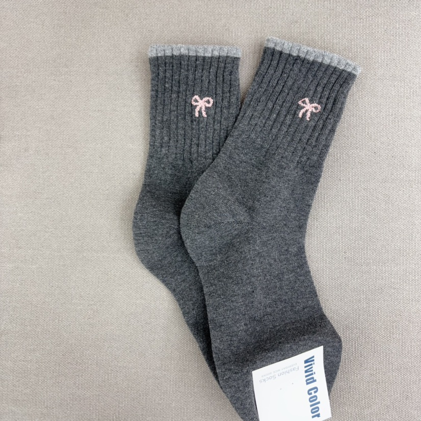 CACTUS-Q東大門㊣直郵女裝新款25秋冬真品休閑推薦時尚襪子CACTUS十雙起/可混搭襪子圖色5