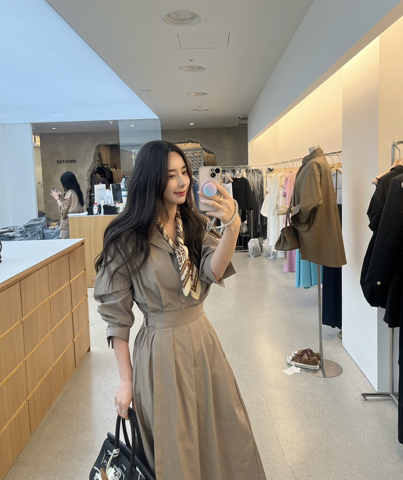 JUJU東大門㊣實拍女裝新款熱賣休閑時尚人氣推薦真品連衣裙JUJU連衣裙