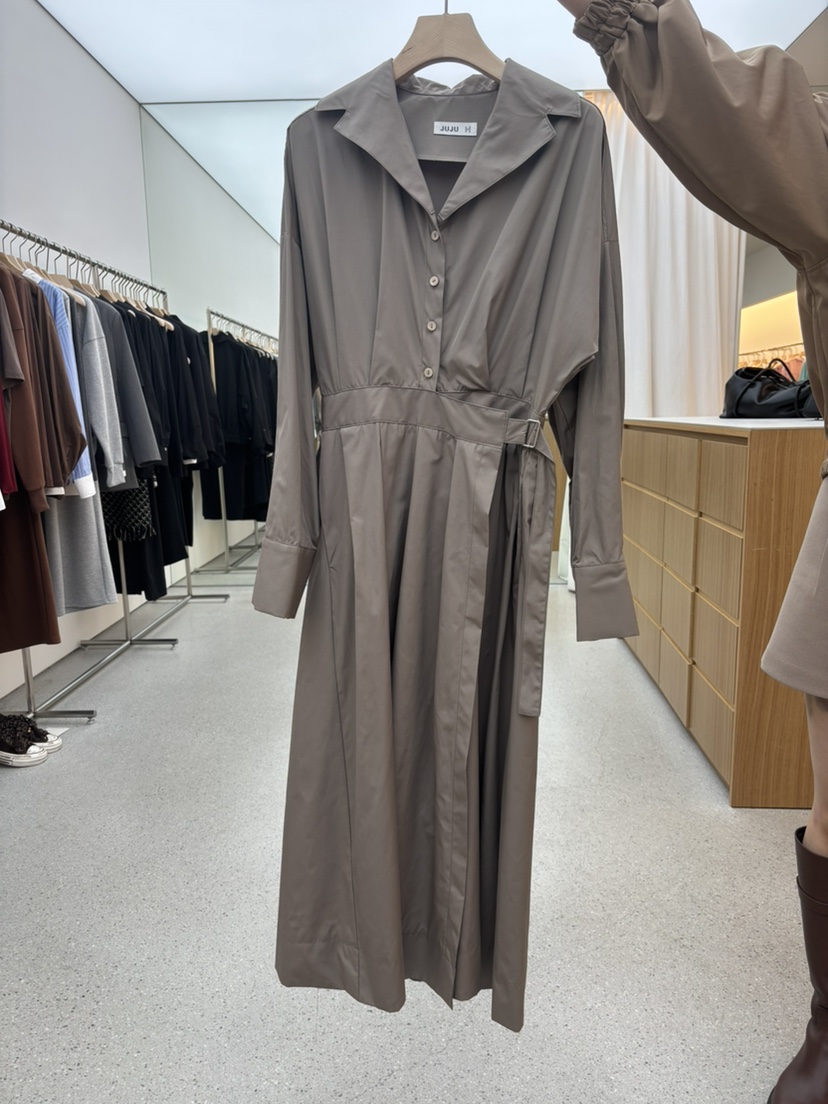 JUJU東大門㊣實拍女裝新款熱賣休閑時尚人氣推薦真品連衣裙JUJU連衣裙