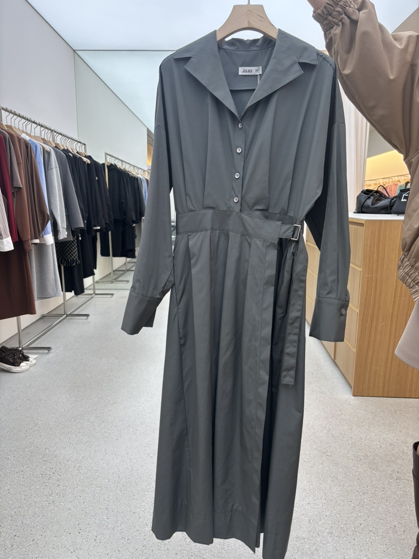 JUJU東大門㊣實拍女裝新款熱賣休閑時尚人氣推薦真品連衣裙JUJU連衣裙圖色3