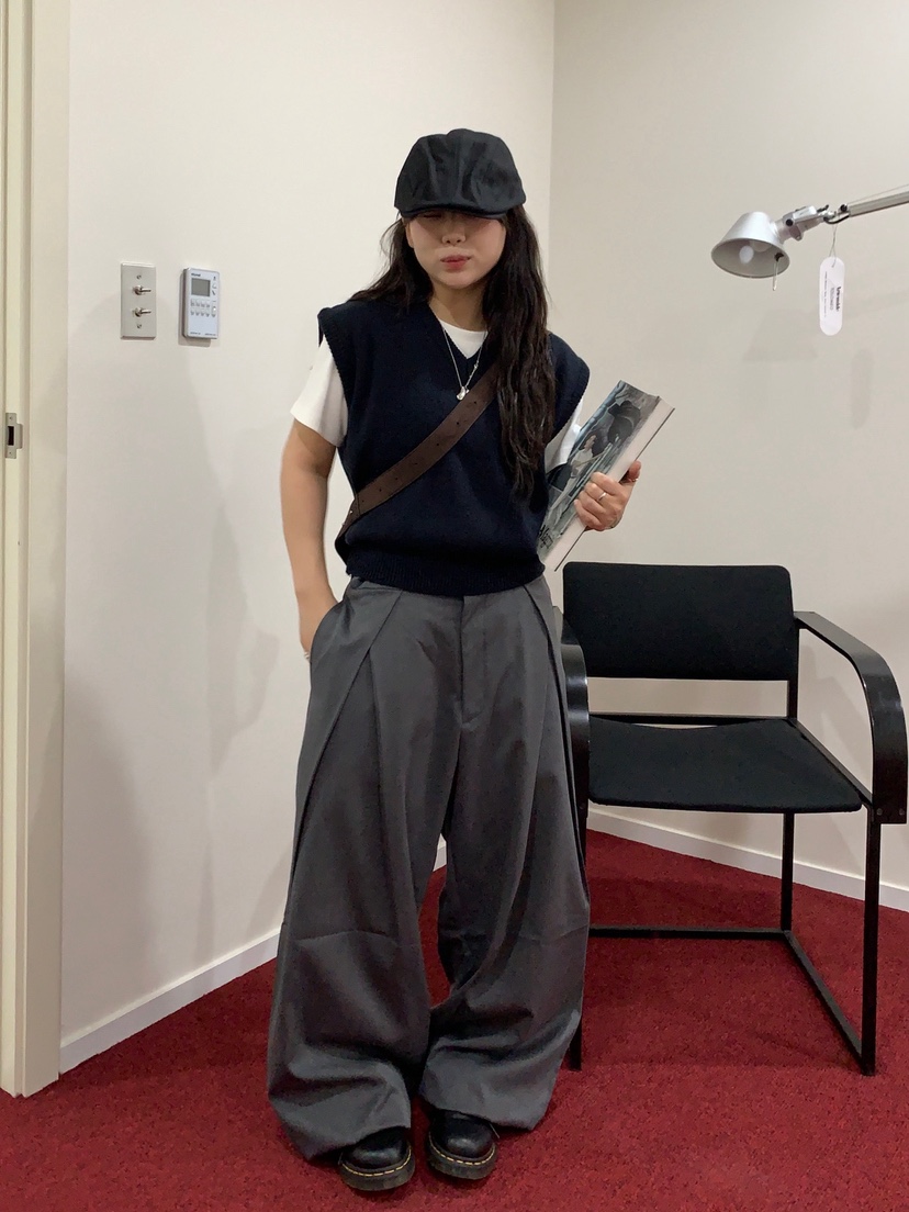 WOOGIE韓國直郵㊣女裝新品真品休閑推薦時尚休閑褲男女同款FATAL-男裝休閑褲