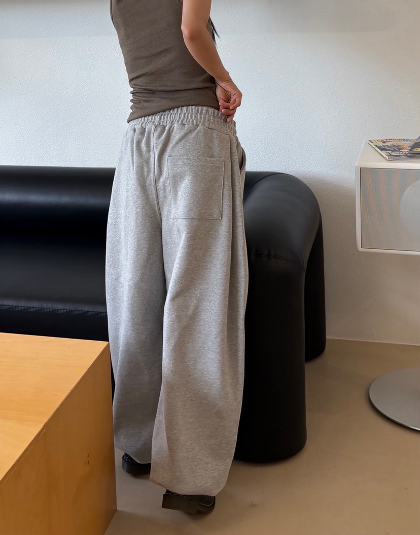 WOOGIE東大門㊣代購女裝新款熱賣推薦25秋冬休閑褲男女同款FATAL-男裝休閑褲