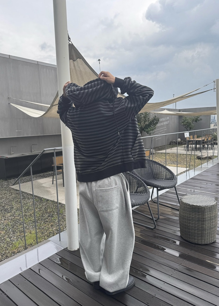 WOOGIE東大門㊣代購女裝新款熱賣推薦25秋冬休閑褲男女同款FATAL-男裝休閑褲
