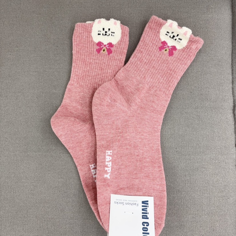 CACTUS-Q東大門㊣實拍女裝新品熱賣推薦職業真品時尚休閑襪子CACTUS十雙起/可混搭襪子圖色3
