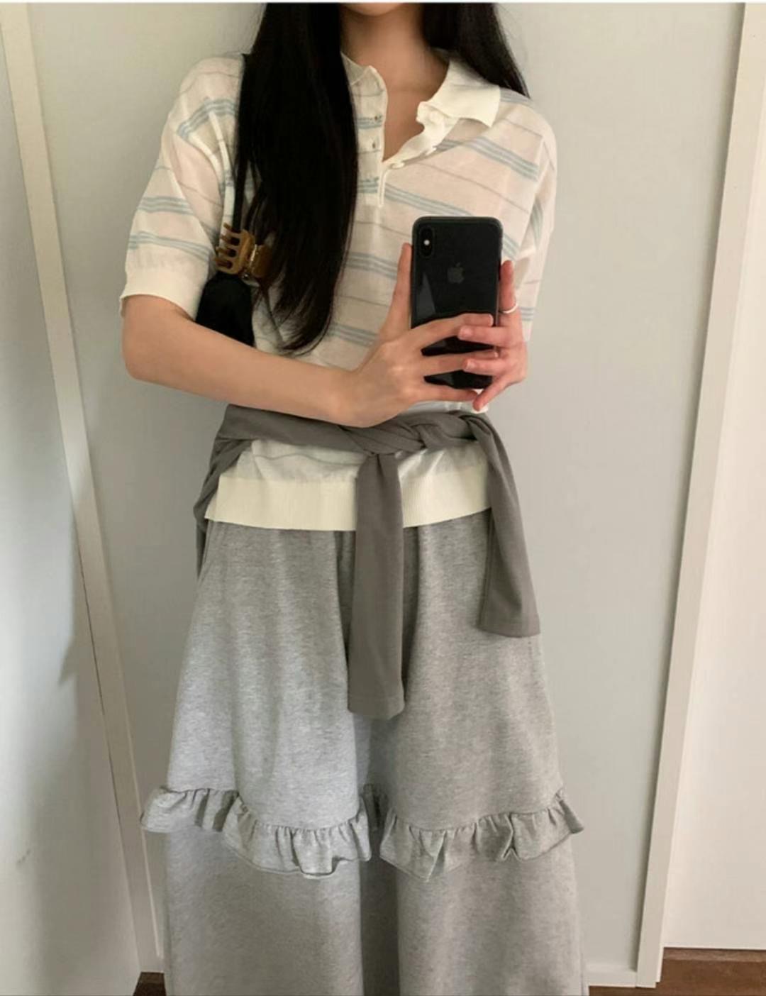 PINK POUCH東大門㊣代購女裝新品職業真品25秋冬熱賣人氣長裙PINK POUCH長裙