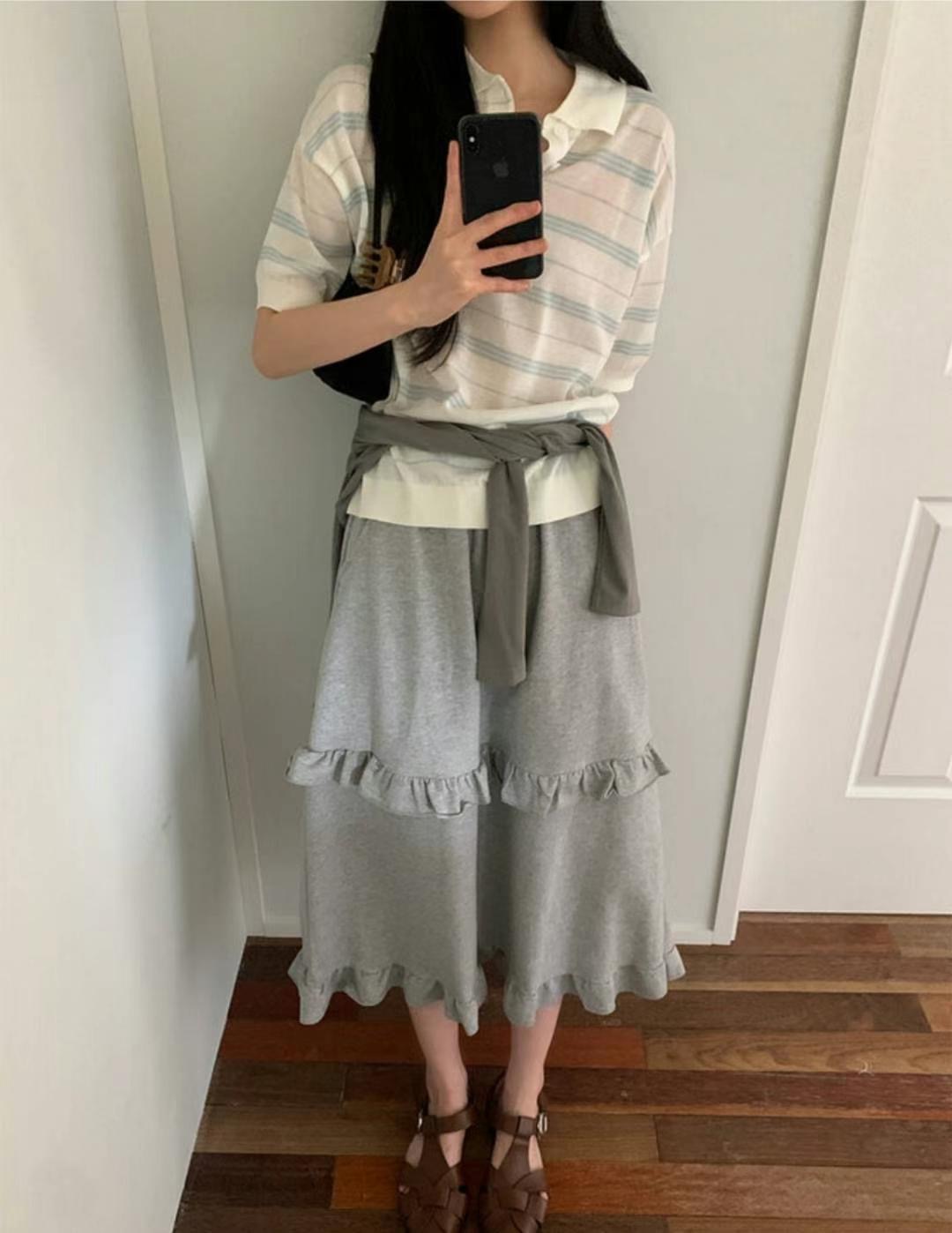 PINK POUCH東大門㊣代購女裝新品職業真品25秋冬熱賣人氣長裙PINK POUCH長裙