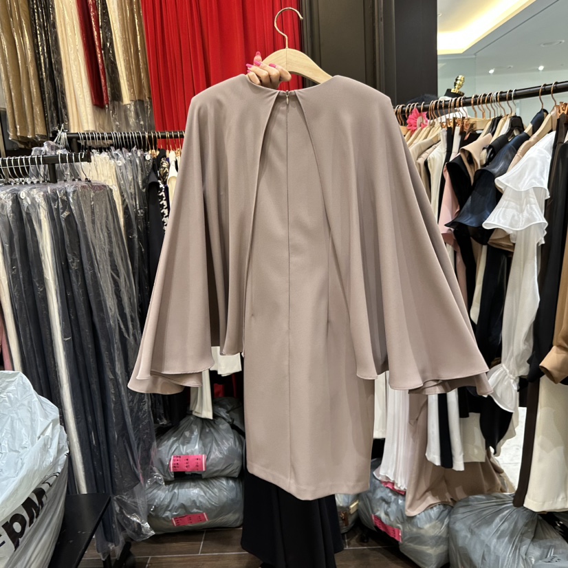 HERISH-HAUTE韓國直郵㊣女士新品人氣職業真品連衣裙假兩件HERISH-HAUTE連衣裙
