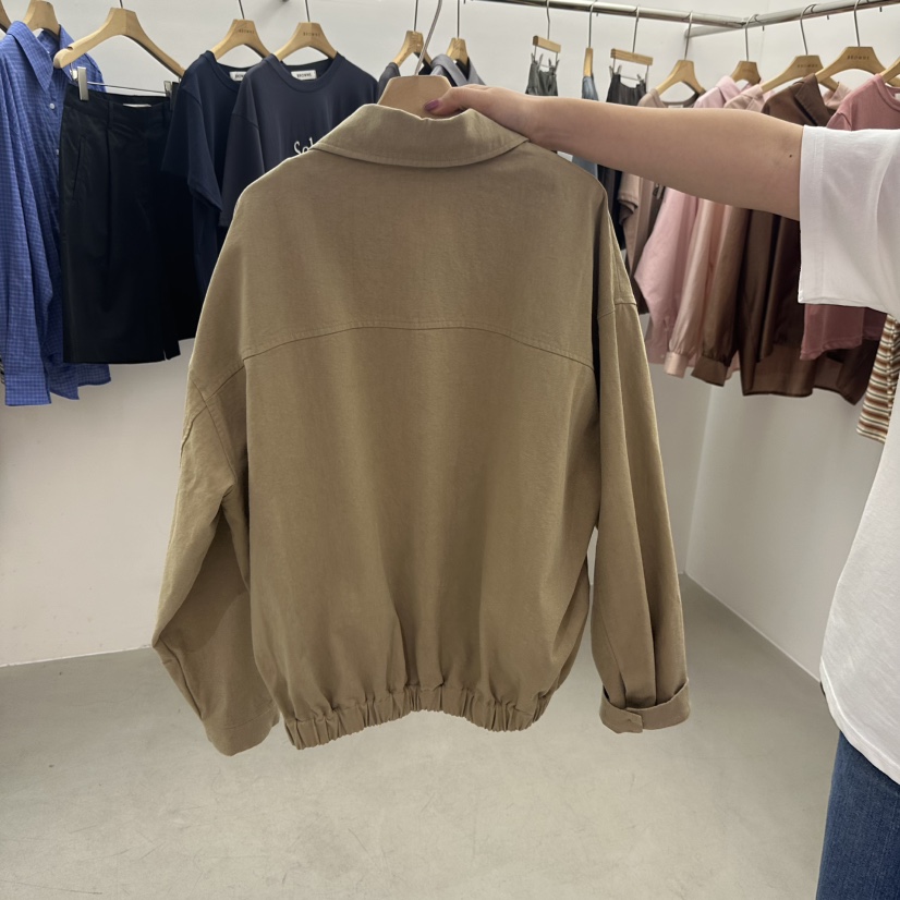 BROWNS-P韓國代購㊣女士新款時尚休閑熱賣推薦職業25秋冬夾克BROWNS-P夾克