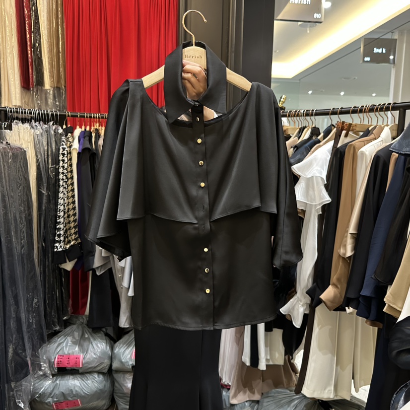 HERISH-HAUTE東大門㊣實拍女士新款時尚真品休閑襯衫蕾絲衫HERISH-HAUTE襯衫/蕾絲衫圖色4