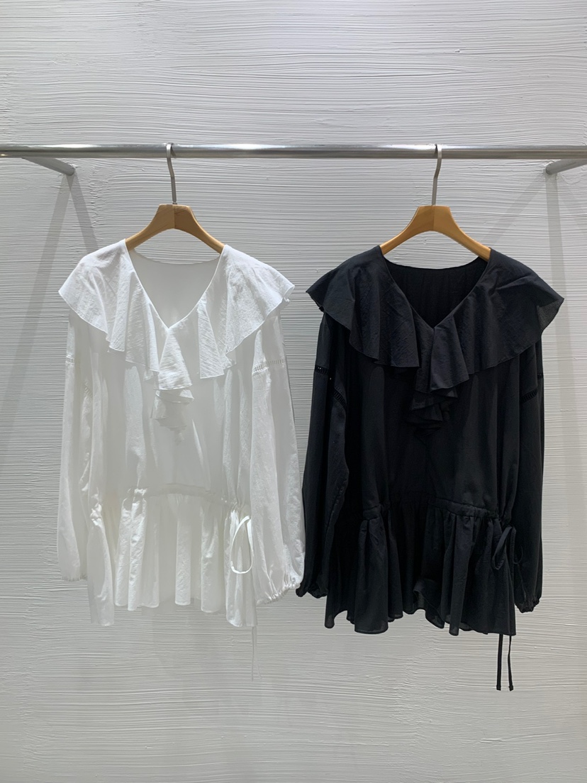 LUCY SALON東大門㊣直郵女士新品時尚推薦人氣休閑襯衫蕾絲衫LUCY SALON襯衫/蕾絲衫