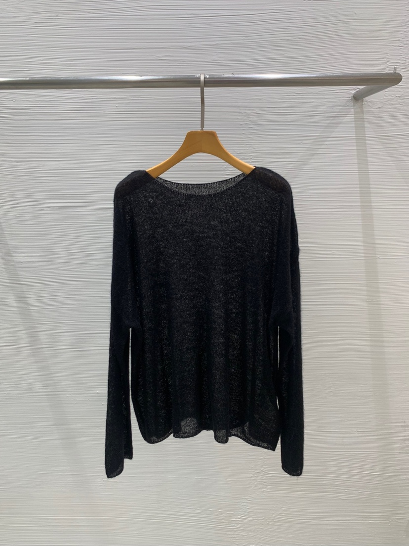 LUCY SALON韓國代購㊣女裝新品25秋冬真品休閑針織衫馬海毛LUCY SALON針織衫圖色2