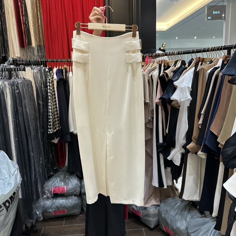 HERISH-HAUTE東大門㊣實拍女裝新品熱賣時尚職業推薦人氣長裙HERISH-HAUTE長裙