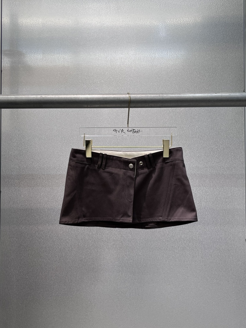 GVR COMPANY東大門㊣代購女裝新品25秋冬時尚推薦人氣短裙GVR-COMPANY短裙圖色2