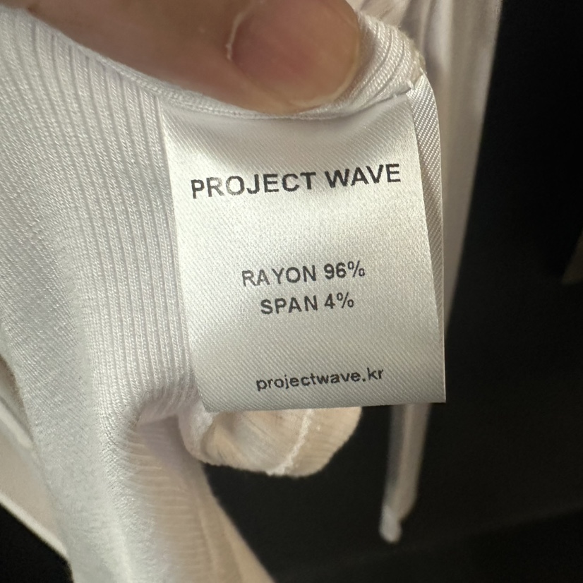PROJECT WAVE-P韓國代購㊣女裝新品職業人氣推薦休閑長袖T恤PROJECT WAVE長袖T恤