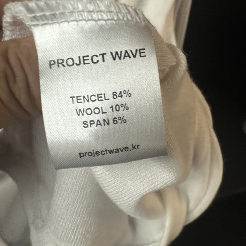 PROJECT WAVE-P東大門㊣實拍女裝新款休閑人氣熱賣長袖T恤PROJECT WAVE長袖T恤