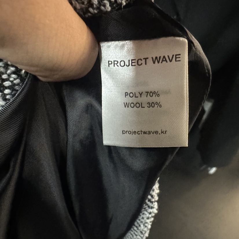 PROJECT WAVE-P東大門㊣實拍女裝新款時尚長款風衣含腰帶披肩PROJECT WAVE長款風衣