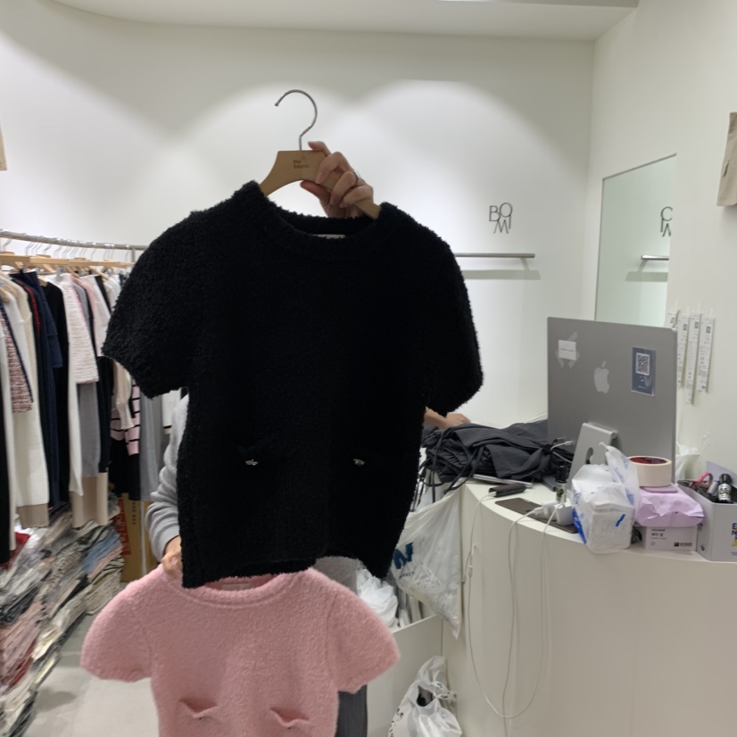 BY BOMI韓國直郵㊣女士新款職業休閑人氣時尚真品推薦針織衫BY BOMI針織衫圖色2
