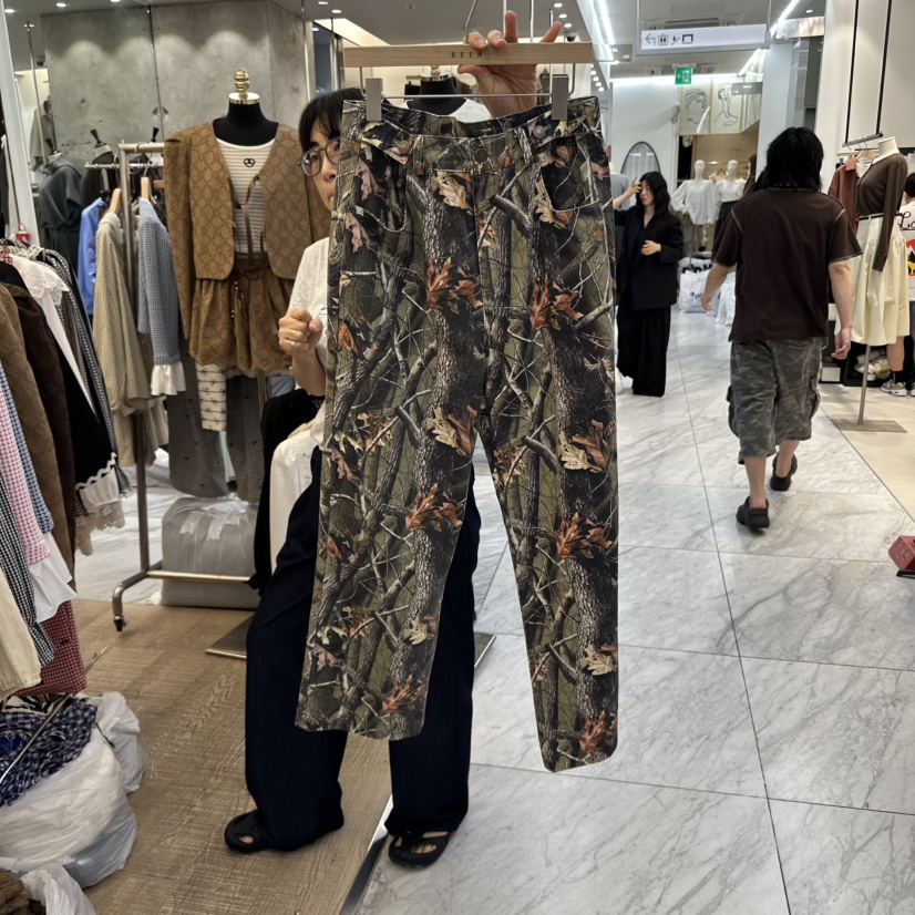 BEEN-A韓國直郵㊣女裝新品熱賣25秋冬休閑時尚職業休閑褲紐扣BEEN-A休閑褲