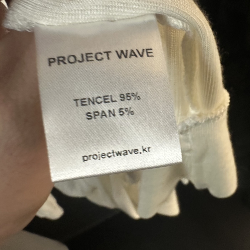 PROJECT WAVE-P東大門㊣代購女裝新品休閑熱賣25秋冬長袖T恤PROJECT WAVE長袖T恤