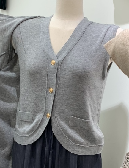 BY BOMI東大門㊣直郵女裝新品熱賣職業休閑25秋冬時尚馬甲BY BOMI馬甲圖色3