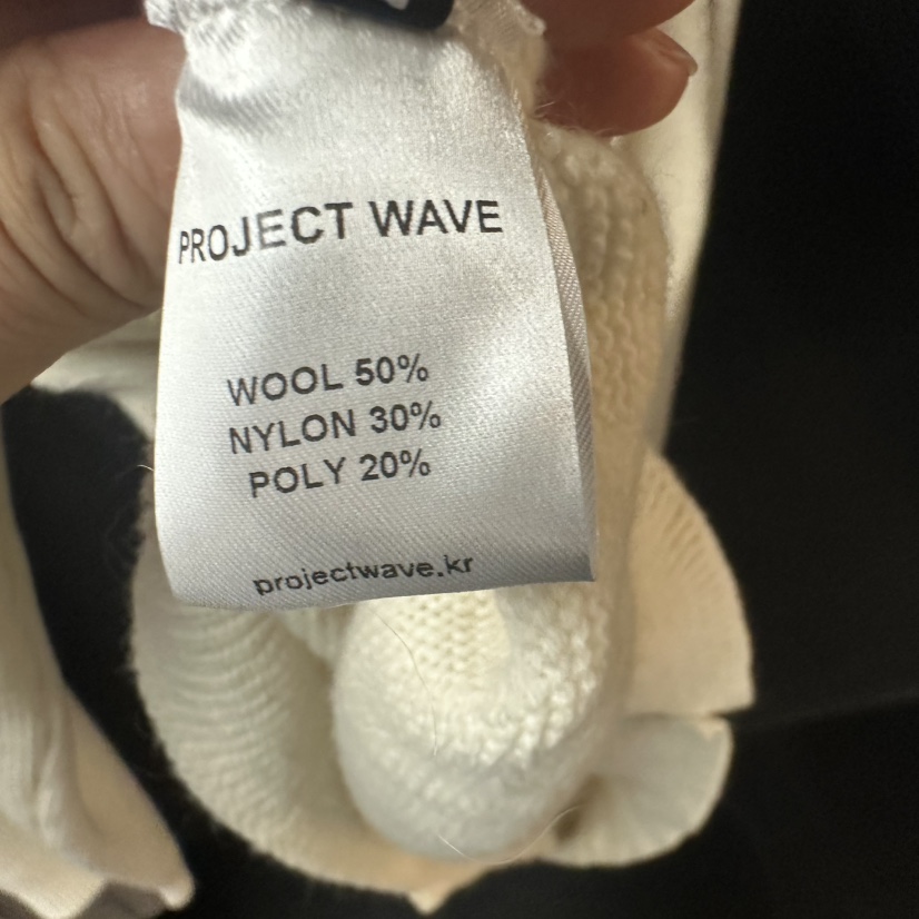 PROJECT WAVE-P韓國直郵㊣女裝新款25秋冬針織衫開衫紐扣PROJECT WAVE針織衫