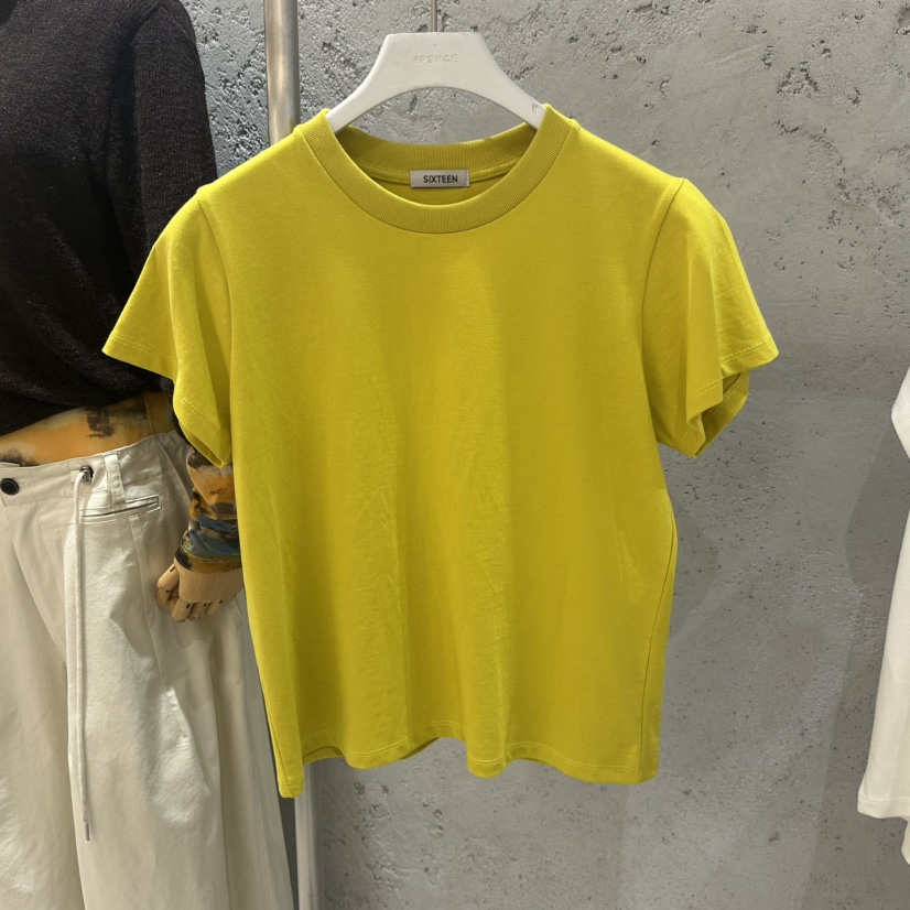 6PENCE-P東大門㊣實拍女士新品熱賣休閑25秋冬真品人氣T恤6PENCE-PT恤圖色3