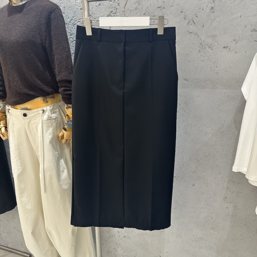 6PENCE-P東大門㊣實拍女裝新款25秋冬推薦人氣職業休閑長裙6PENCE-P長裙圖色3