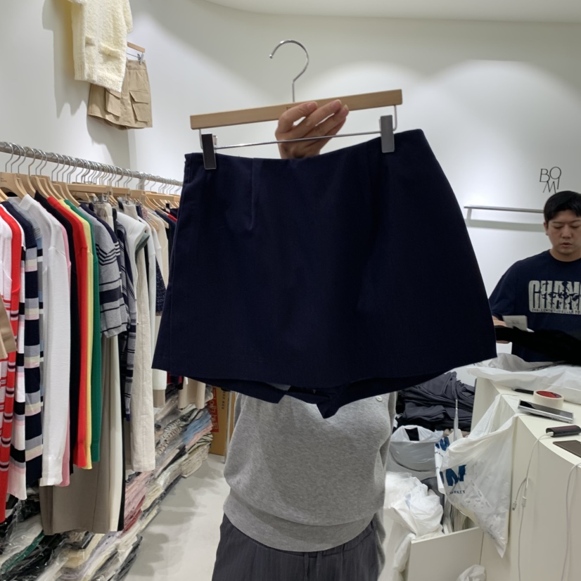 BY BOMI韓國代購㊣女士新品時尚人氣職業25秋冬休閑熱賣裙褲BY BOMI裙褲圖色2