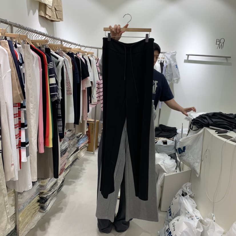 BY BOMI東大門㊣代購女士新品25秋冬熱賣職業休閑推薦休閑褲BY BOMI休閑褲