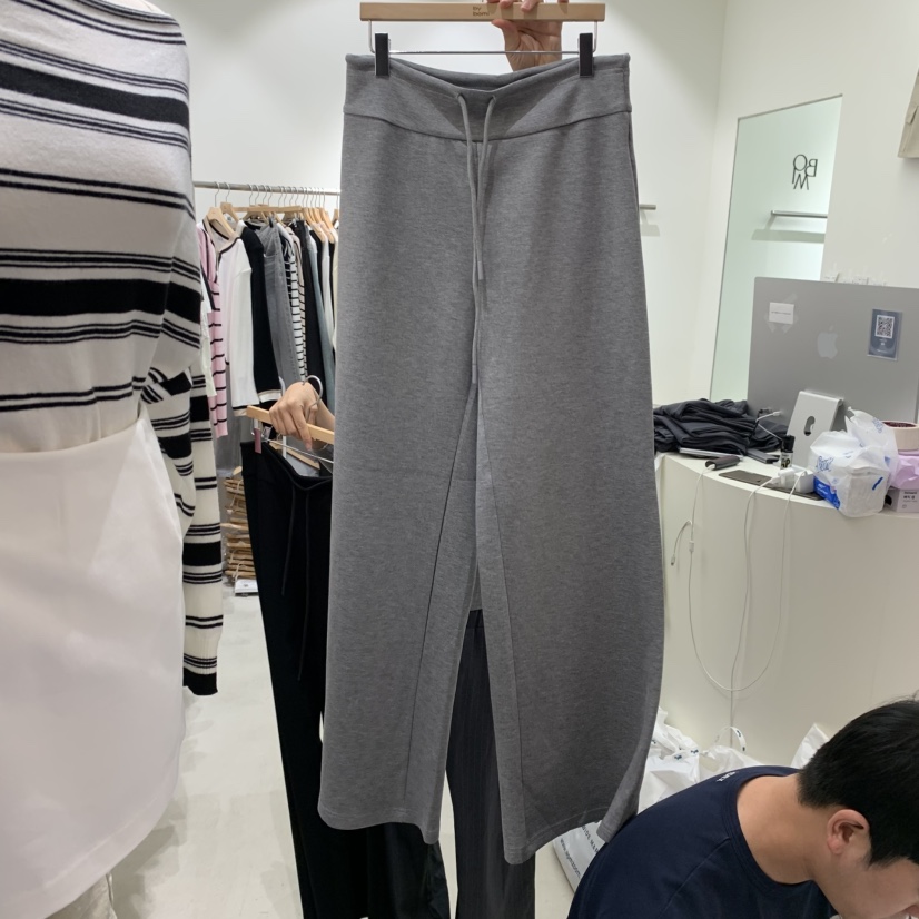BY BOMI東大門㊣代購女士新品25秋冬熱賣職業休閑推薦休閑褲BY BOMI休閑褲圖色2