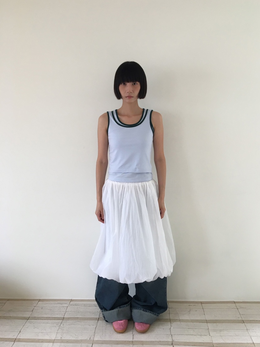 CCW東大門㊣實拍女裝新款真品推薦職業熱賣休閑時尚吊帶背心CCW--NYUNYU吊帶/背心