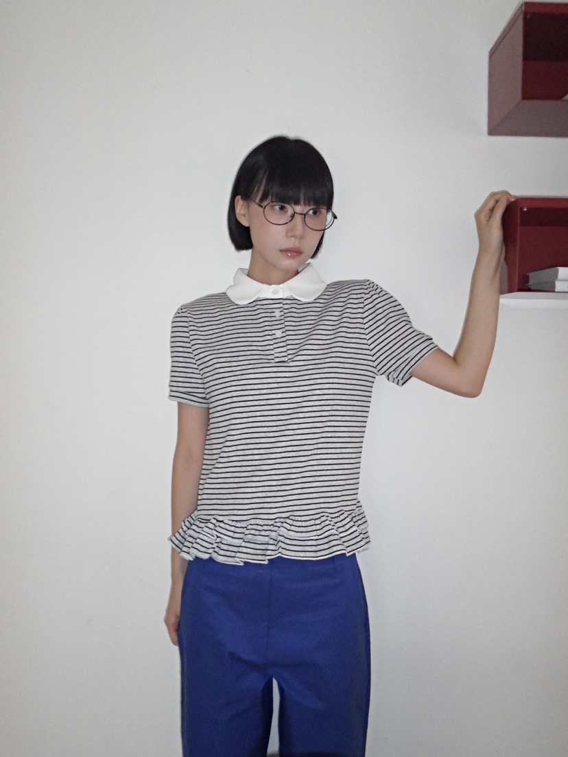 CCW韓國代購㊣女裝新品休閑人氣25秋冬真品時尚推薦職業T恤CCW--NYUNYUT恤