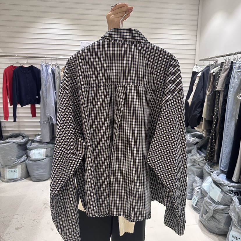 BRICKLANE東大門㊣代購女士新品職業休閑25秋冬真品襯衫蕾絲衫BRICKLANE襯衫/蕾絲衫
