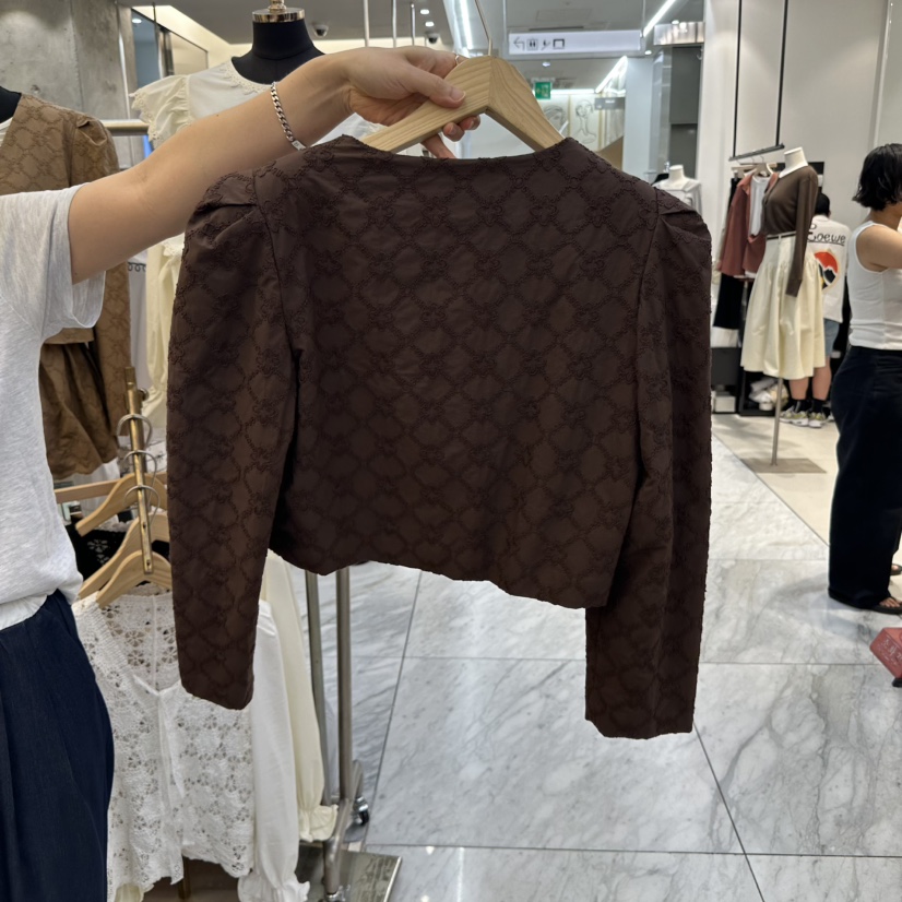 BEEN-A東大門㊣代購女裝新品推薦25秋冬熱賣時尚職業夾克刺繡BEEN-A夾克