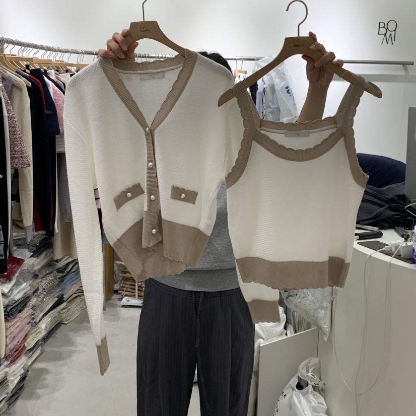 BY BOMI東大門㊣實拍女裝新品25秋冬時尚休閑熱賣套裝套裝BY BOMI套裝圖色1