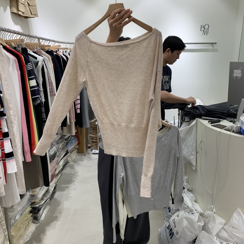 BY BOMI東大門㊣代購女士新品時尚真品推薦職業人氣針織衫BY BOMI針織衫