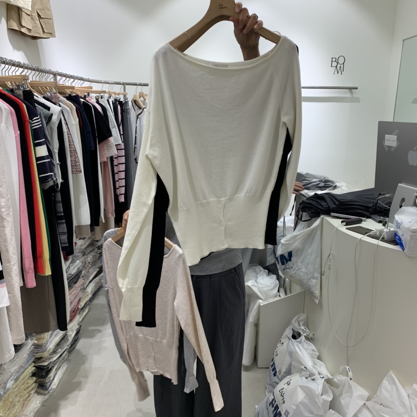 BY BOMI東大門㊣代購女士新品時尚真品推薦職業人氣針織衫BY BOMI針織衫圖色3