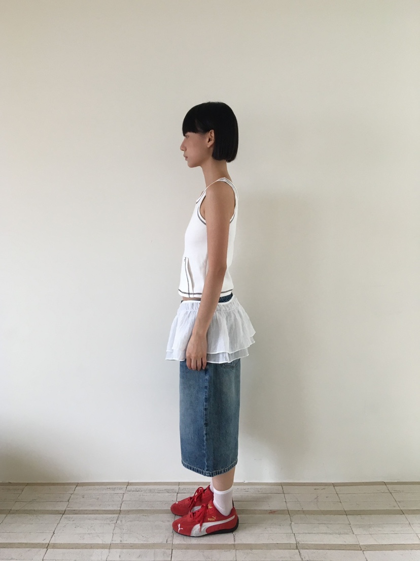 CCW韓國直郵㊣女裝新款職業真品25秋冬熱賣時尚推薦吊帶背心CCW--NYUNYU吊帶/背心