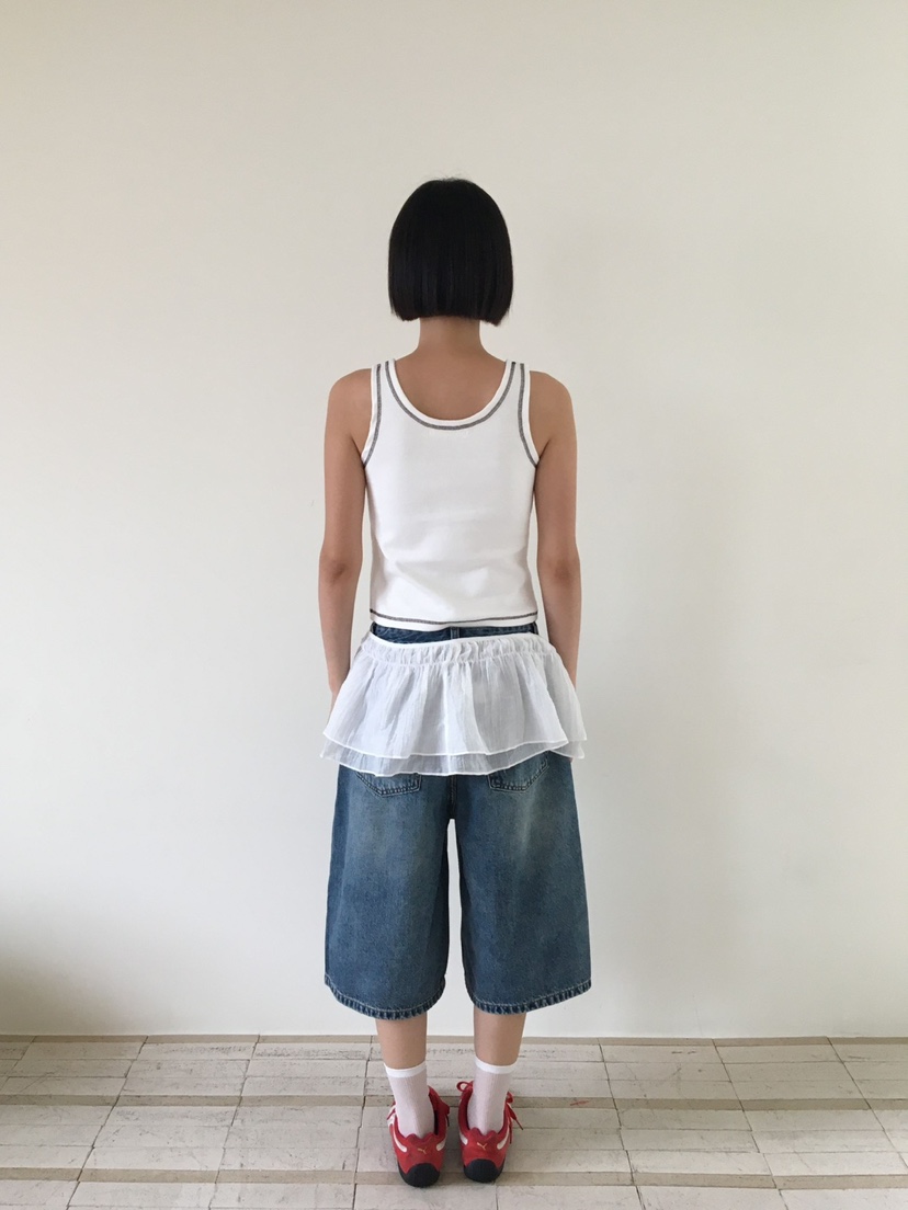 CCW韓國直郵㊣女裝新款職業真品25秋冬熱賣時尚推薦吊帶背心CCW--NYUNYU吊帶/背心