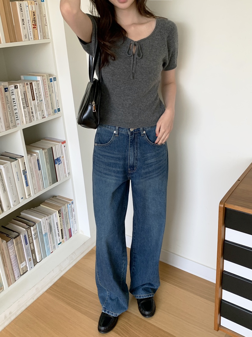 THE ABLE東大門㊣代購女裝新款時尚休閑25秋冬人氣熱賣牛仔褲THE ABLE/TA牛仔褲
