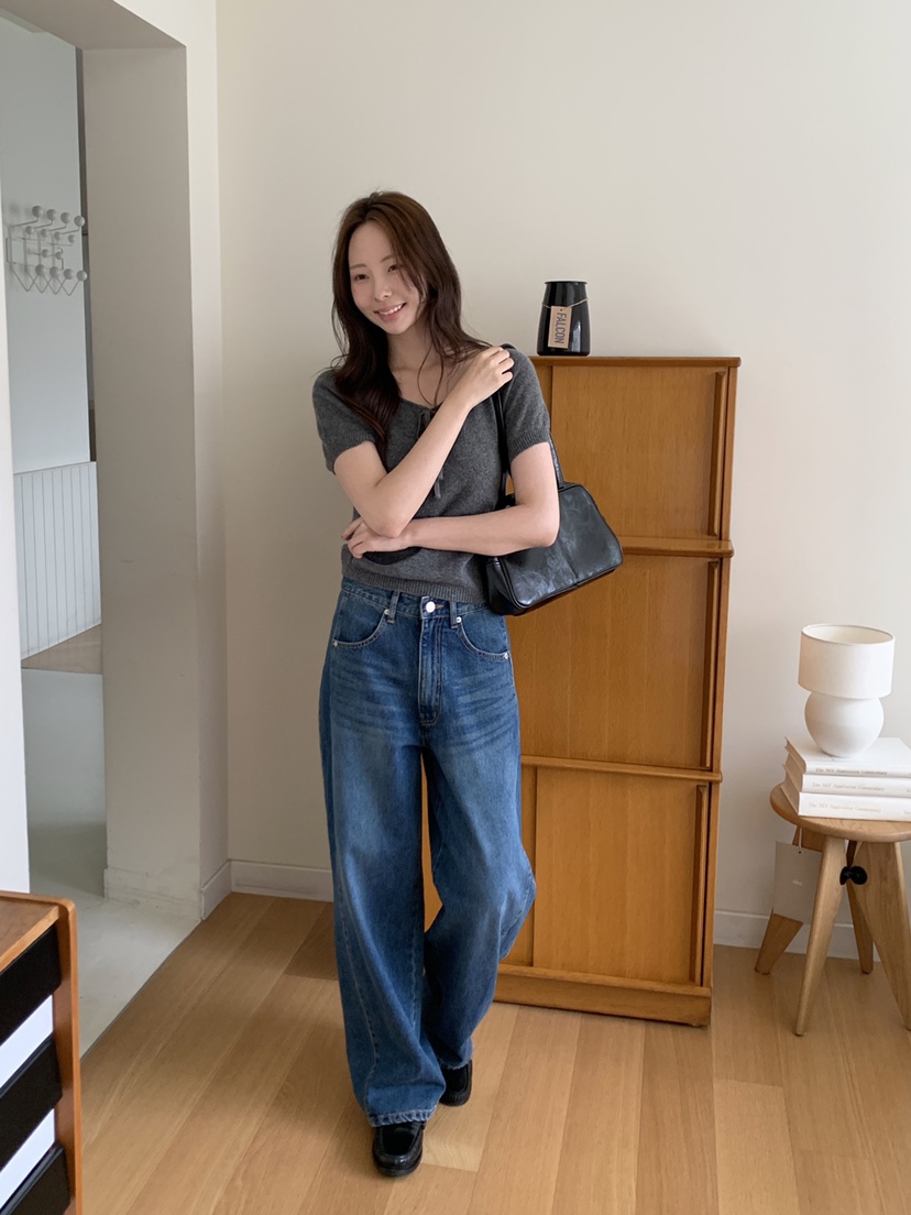 THE ABLE東大門㊣代購女裝新款時尚休閑25秋冬人氣熱賣牛仔褲THE ABLE/TA牛仔褲