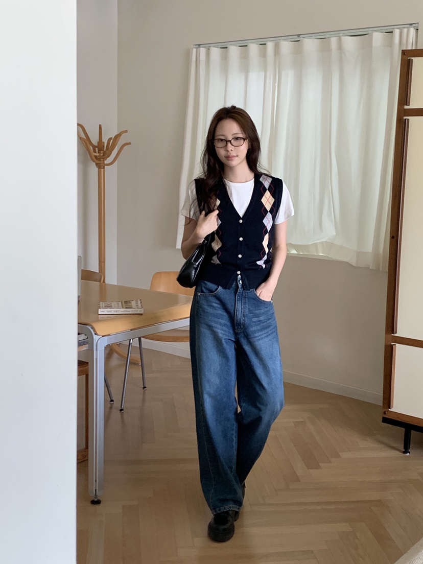 THE ABLE東大門㊣代購女裝新款時尚休閑25秋冬人氣熱賣牛仔褲THE ABLE/TA牛仔褲