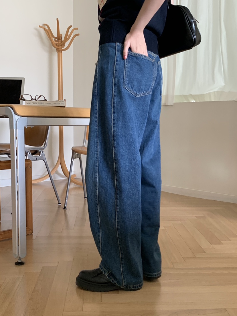 THE ABLE東大門㊣代購女裝新款時尚休閑25秋冬人氣熱賣牛仔褲THE ABLE/TA牛仔褲