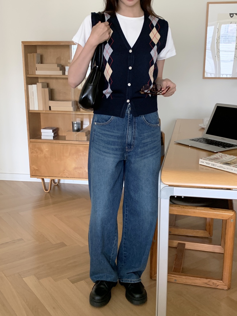 THE ABLE東大門㊣代購女裝新款時尚休閑25秋冬人氣熱賣牛仔褲THE ABLE/TA牛仔褲